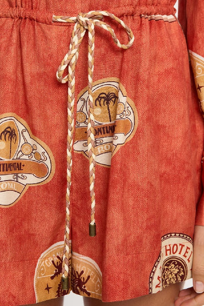 KIVARI - VACANZA PLAYSUIT - RED - PERTH BOUTIQUE - AUSTRALIAN BOUTIQUE - WA BOUTIQUE - INTERNATIONAL SHIPPING - USA SHIPPING - PERTH STORES - PERTH STORE - AUSTRALIA - WA - WESTER AUSTRALIA - WOMENS FASHION - FASHION - CLOTHING - WA STOCKIST - PERTH STOCKIST - AUSTRALIAN STOCKIST - STOCKIST