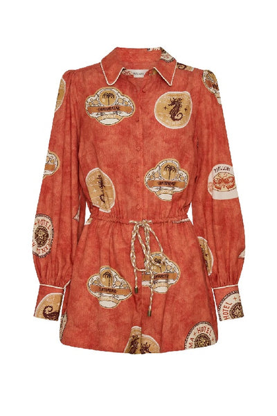 KIVARI - VACANZA PLAYSUIT - RED - PERTH BOUTIQUE - AUSTRALIAN BOUTIQUE - WA BOUTIQUE - INTERNATIONAL SHIPPING - USA SHIPPING - PERTH STORES - PERTH STORE - AUSTRALIA - WA - WESTER AUSTRALIA - WOMENS FASHION - FASHION - CLOTHING - WA STOCKIST - PERTH STOCKIST - AUSTRALIAN STOCKIST - STOCKIST