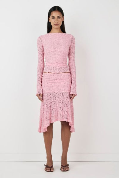 OWNLEY - OLIVE LONGSLEEVE TOP - PEONY PINK - PERTH BOUTIQUE - AUSTRALIAN BOUTIQUE - WA BOUTIQUE - INTERNATIONAL SHIPPING - USA SHIPPING - PERTH STORES - PERTH STORE - AUSTRALIA - WA - WESTER AUSTRALIA - WOMENS FASHION - FASHION - CLOTHING - WA STOCKIST - PERTH STOCKIST - AUSTRALIAN STOCKIST - STOCKIST