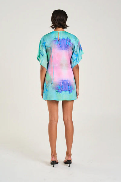 SUMMI SUMMI - TIE FRONT DRESS - H20 - PERTH BOUTIQUE - AUSTRALIAN BOUTIQUE - WA BOUTIQUE - INTERNATIONAL SHIPPING - USA SHIPPING - PERTH STORES - PERTH STORE - AUSTRALIA - WA - WESTER AUSTRALIA - WOMENS FASHION - FASHION - CLOTHING - WA STOCKIST - PERTH STOCKIST - AUSTRALIAN STOCKIST - STOCKIST