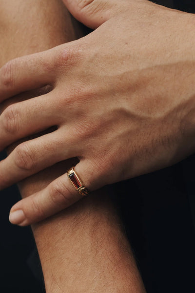 TEMPLE OF THE SUN - AIRLA SOLITAIRE RING - GARNET - PERTH BOUTIQUE - AUSTRALIAN BOUTIQUE - WA BOUTIQUE - INTERNATIONAL SHIPPING - USA SHIPPING - PERTH STORES - PERTH STORE - AUSTRALIA - WA - WESTER AUSTRALIA - WOMENS FASHION - FASHION - CLOTHING - WA STOCKIST - PERTH STOCKIST - AUSTRALIAN STOCKIST - STOCKIST