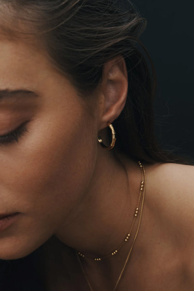 TEMPLE OF THE SUN -  AMARI HOOP EARRINGS - PERTH BOUTIQUE - AUSTRALIAN BOUTIQUE - WA BOUTIQUE - INTERNATIONAL SHIPPING - USA SHIPPING - PERTH STORES - PERTH STORE - AUSTRALIA - WA - WESTER AUSTRALIA - WOMENS FASHION - FASHION - CLOTHING - WA STOCKIST - PERTH STOCKIST - AUSTRALIAN STOCKIST - STOCKIST