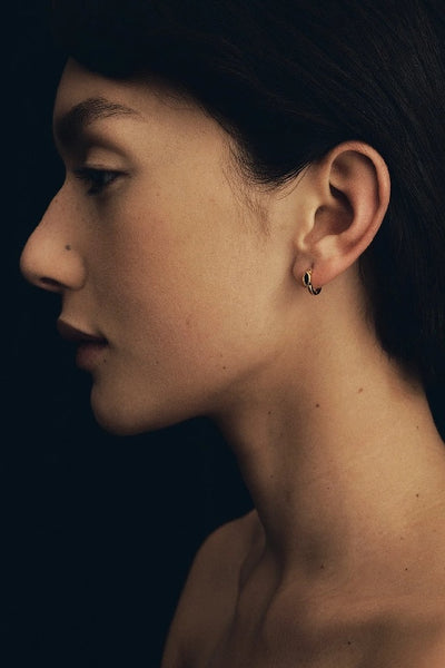 TEMPLE OF THE SUN - CHRYSALIS EARRINGS SAPPHIRE