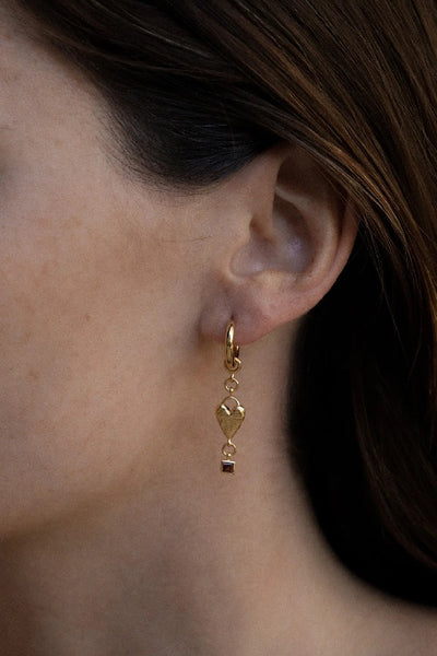 TEMPLE OF THE SUN - EROS EARRINGS - GOLD - PERTH STOCKIST - AUSTRALIAN STOCKIST - WA STOCKIST - AUSTRALIA STOCKIST - AUS STOCKIST - PERTH BOUTIQUE - WA BOUTIQUE - AUS BOUTIQUE - AUSTRALIA BOUTIQUE