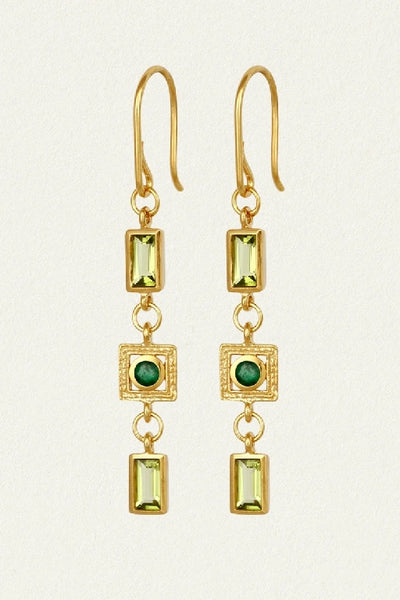 TEMPLE OF THE SUN - FLORENCE EARRINGS - GOLD