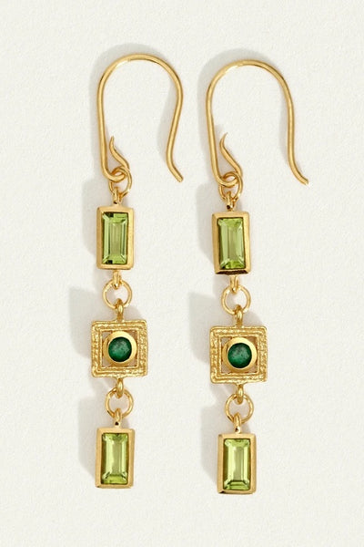 TEMPLE OF THE SUN - FLORENCE EARRINGS - GOLD - PERTH STOCKIST