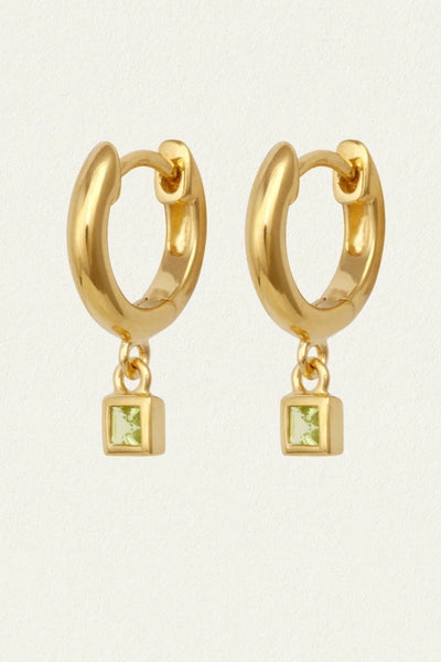 TEMPLE OF THE SUN - HEBE HUGGIE EARRINGS - GOLD