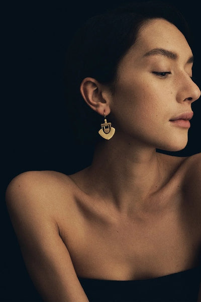 TEMPLE OF THE SUN - LILU EARRINGS - GOLD