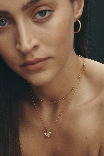 TEMPLE OF THE SUN - REIGN OVAL NECKLACE - PERTH BOUTIQUE - AUSTRALIAN BOUTIQUE - WA BOUTIQUE - INTERNATIONAL SHIPPING - USA SHIPPING - PERTH STORES - PERTH STORE - AUSTRALIA - WA - WESTER AUSTRALIA - WOMENS FASHION - FASHION - CLOTHING - WA STOCKIST - PERTH STOCKIST - AUSTRALIAN STOCKIST - STOCKIST