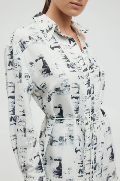 THIRD FORM - LIP SERVICE OVERSIZED SHIRT DRESS - LIPS