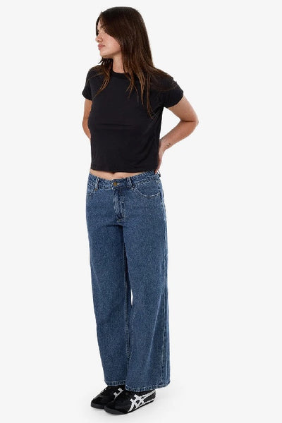 THRILLS - BILLIE LOW JEAN - VINTAGE RINSE BLUE - PERTH STOCKIST - AUSTRALIAN STOCKIST - WA STOCKIST - AUSTRALIA STOCKIST - AUS STOCKIST - PERTH BOUTIQUE - WA BOUTIQUE - AUS BOUTIQUE - AUSTRALIA BOUTIQUE