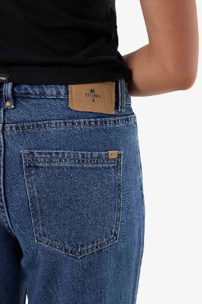 THRILLS - BILLIE LOW JEAN - VINTAGE RINSE BLUE - PERTH STOCKIST - AUSTRALIAN STOCKIST - WA STOCKIST - AUSTRALIA STOCKIST - AUS STOCKIST - PERTH BOUTIQUE - WA BOUTIQUE - AUS BOUTIQUE - AUSTRALIA BOUTIQUE