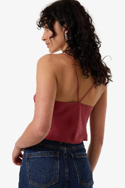 THRILLS - BLAIR CAMISOLE - CABERNET - PERTH STOCKIST - AUSTRALIAN STOCKIST - WA STOCKIST - AUSTRALIA STOCKIST - AUS STOCKIST - PERTH BOUTIQUE - WA BOUTIQUE - AUS BOUTIQUE - AUSTRALIA BOUTIQUE