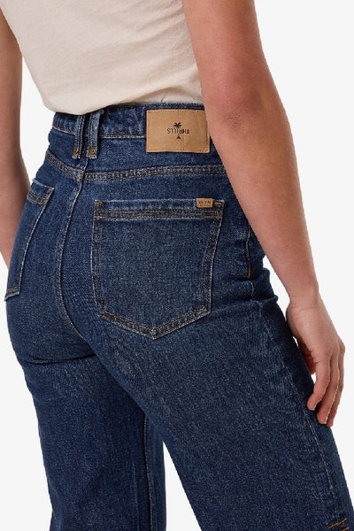 THRILLS - CHERRY HIGH RISE STRETCH JEAN - RINSED INK - PERTH STOCKIST - AUSTRALIAN STOCKIST - WA STOCKIST - AUSTRALIA STOCKIST - AUS STOCKIST - PERTH BOUTIQUE - WA BOUTIQUE - AUS BOUTIQUE - AUSTRALIA BOUTIQUE