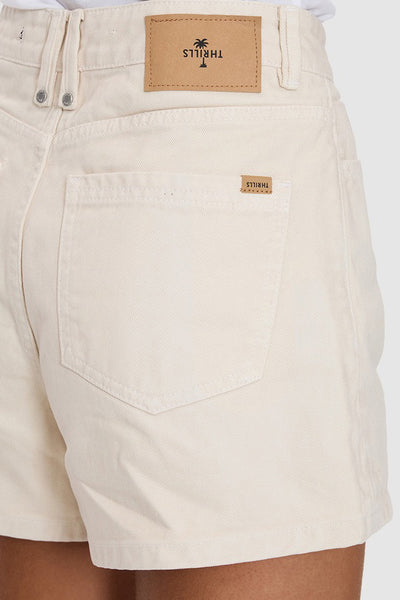 THRILLS - ERICA HIGH RISE SHORT - STONE - PERTH BOUTIQUE - AUSTRALIAN BOUTIQUE - WA BOUTIQUE - INTERNATIONAL SHIPPING - USA SHIPPING - PERTH STORES - PERTH STORE - AUSTRALIA - WA - WESTER AUSTRALIA - WOMENS FASHION - FASHION - CLOTHING - WA STOCKIST - PERTH STOCKIST - AUSTRALIAN STOCKIST - STOCKIST