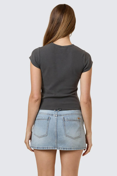 THRILLS - FEELING LUCKY CLUB TEE - MERCH BLACK - PERTH BOUTIQUE - AUSTRALIAN BOUTIQUE - WA BOUTIQUE - INTERNATIONAL SHIPPING - USA SHIPPING - PERTH STORES - PERTH STORE - AUSTRALIA - WA - WESTER AUSTRALIA - WOMENS FASHION - FASHION - CLOTHING - WA STOCKIST - PERTH STOCKIST - AUSTRALIAN STOCKIST - STOCKIST