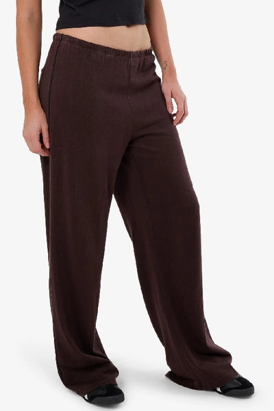 THRILLS - HEMP RELAX PANT - JAVA - PERTH STOCKIST - AUSTRALIAN STOCKIST - WA STOCKIST - AUSTRALIA STOCKIST - AUS STOCKIST - PERTH BOUTIQUE - WA BOUTIQUE - AUS BOUTIQUE - AUSTRALIA BOUTIQUE