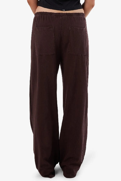 THRILLS - HEMP RELAX PANT - JAVA - PERTH STOCKIST - AUSTRALIAN STOCKIST - WA STOCKIST - AUSTRALIA STOCKIST - AUS STOCKIST - PERTH BOUTIQUE - WA BOUTIQUE - AUS BOUTIQUE - AUSTRALIA BOUTIQUE