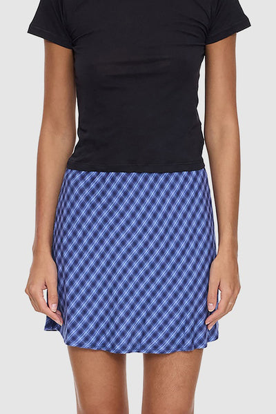 THRILLS - HIGH SPEED CHECK MINI SKIRT - GUARDIAN NAVY - PERTH BOUTIQUE - AUSTRALIAN BOUTIQUE - WA BOUTIQUE - INTERNATIONAL SHIPPING - USA SHIPPING - PERTH STORES - PERTH STORE - AUSTRALIA - WA - WESTER AUSTRALIA - WOMENS FASHION - FASHION - CLOTHING - WA STOCKIST - PERTH STOCKIST - AUSTRALIAN STOCKIST - STOCKIST