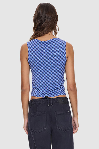 THRILLS - HIGH SPEED CHECK TANK - GUARDIAN NAVY - PERTH BOUTIQUE - AUSTRALIAN BOUTIQUE - WA BOUTIQUE - INTERNATIONAL SHIPPING - USA SHIPPING - PERTH STORES - PERTH STORE - AUSTRALIA - WA - WESTER AUSTRALIA - WOMENS FASHION - FASHION - CLOTHING - WA STOCKIST - PERTH STOCKIST - AUSTRALIAN STOCKIST - STOCKIST