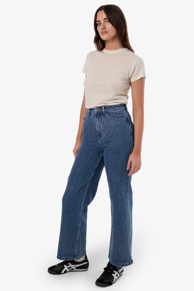 THRILLS - HOLLY STRETCH JEAN - VINTAGE RINSE BLUE - PERTH STOCKIST - AUSTRALIAN STOCKIST - WA STOCKIST - AUSTRALIA STOCKIST - AUS STOCKIST - PERTH BOUTIQUE - WA BOUTIQUE - AUS BOUTIQUE - AUSTRALIA BOUTIQUE - INTERNATIONAL SHIPPING - TARRIF