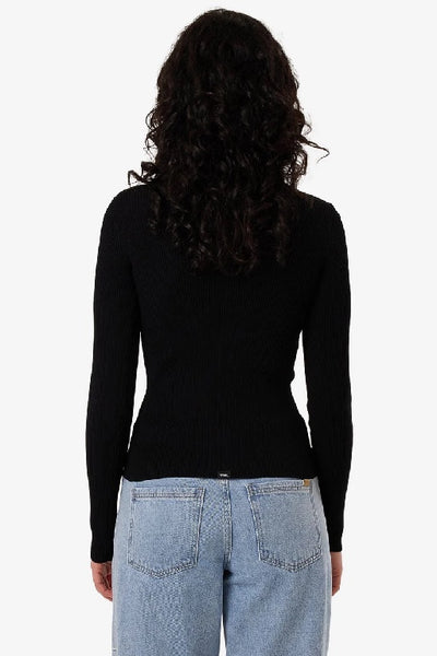 THRILLS - MARITA KNIT CARDIGAN - BLACK - PERTH STOCKIST - AUSTRALIAN STOCKIST - WA STOCKIST - AUSTRALIA STOCKIST - AUS STOCKIST - PERTH BOUTIQUE - WA BOUTIQUE - AUS BOUTIQUE - AUSTRALIA BOUTIQUE