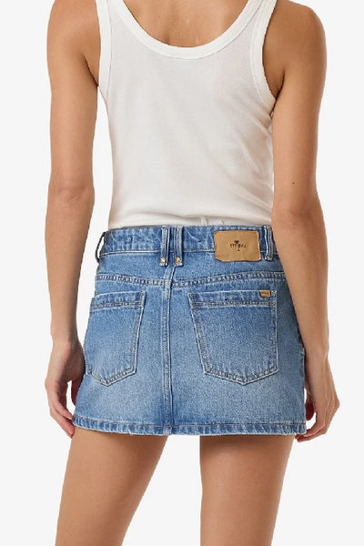 THRILLS - SOPHIE SKIRT - LONG AGO BLUE