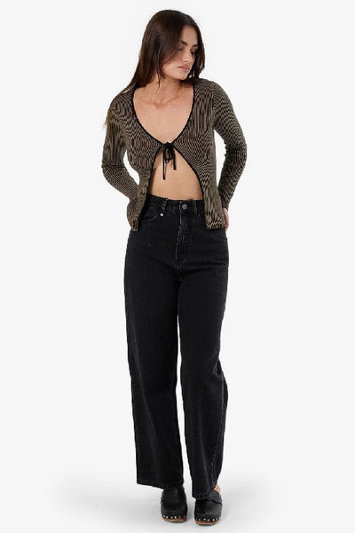 THRILLS - NATURAL CAUSES REVERSIBLE KNIT TOP - CLOVE - PERTH STOCKIST - AUSTRALIAN STOCKIST - WA STOCKIST - AUSTRALIA STOCKIST - AUS STOCKIST - PERTH BOUTIQUE - WA BOUTIQUE - AUS BOUTIQUE - AUSTRALIA BOUTIQUE - INTERNATIONAL SHIPPING - TARRIF