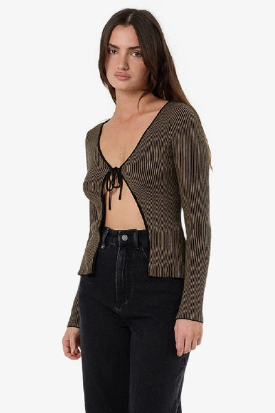 THRILLS - NATURAL CAUSES REVERSIBLE KNIT TOP - CLOVE - PERTH STOCKIST - AUSTRALIAN STOCKIST - WA STOCKIST - AUSTRALIA STOCKIST - AUS STOCKIST - PERTH BOUTIQUE - WA BOUTIQUE - AUS BOUTIQUE - AUSTRALIA BOUTIQUE - INTERNATIONAL SHIPPING - TARRIF