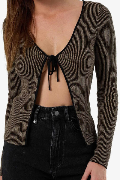 THRILLS - NATURAL CAUSES REVERSIBLE KNIT TOP - CLOVE - PERTH STOCKIST - AUSTRALIAN STOCKIST - WA STOCKIST - AUSTRALIA STOCKIST - AUS STOCKIST - PERTH BOUTIQUE - WA BOUTIQUE - AUS BOUTIQUE - AUSTRALIA BOUTIQUE - INTERNATIONAL SHIPPING - TARRIF