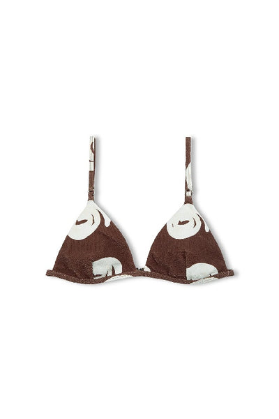 ZULU & ZEPHYR - COCOA SWIRL TEXTURED TRIANGLE - PERTH STOCKIST