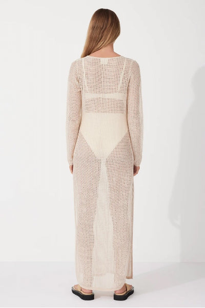 ZULU & ZEPHYR - HUSK LATTICE KNIT DRESS