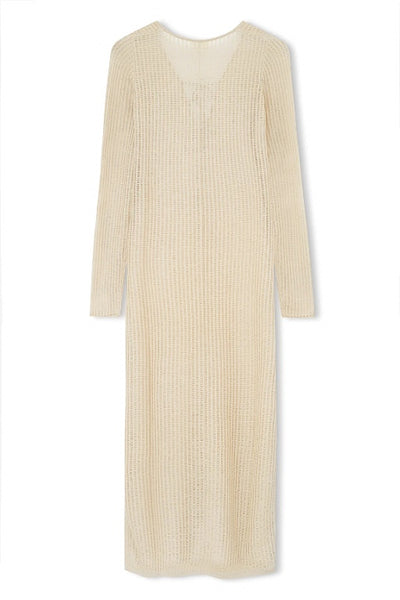 ZULU & ZEPHYR - HUSK LATTICE KNIT DRESS