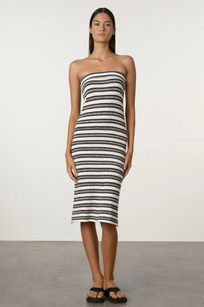 ZULU & ZEPHYR - MARLE STRIPE TEXTURED KNIT SKIRT - KNIT TOP- BOUTIQUE - WA BOUTIQUE - PERTH STOCKIST - AUSTRALIAN STOCKIST - NO TARAF - INTERNATIONAL SHIPPING - EXPRESS SHIPPING - STOCKIST