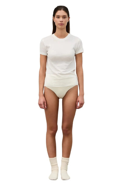 ZULU & ZEPHYR - RIB HEMP JERSEY T-SHIRT - WHITE - PERTH BOUTIQUE - AUSTRALIAN BOUTIQUE - WA BOUTIQUE - INTERNATIONAL SHIPPING - USA SHIPPING - PERTH STORES - PERTH STORE - AUSTRALIA - WA - WESTER AUSTRALIA - WOMENS FASHION - FASHION - CLOTHING - WA STOCKIST - PERTH STOCKIST - AUSTRALIAN STOCKIST - STOCKIST