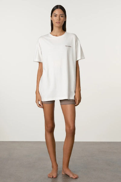 ZULU & ZEPHYR - SPORT TEE - WHITE- BOUTIQUE - WA BOUTIQUE - PERTH STOCKIST - AUSTRALIAN STOCKIST - NO TARAF - INTERNATIONAL SHIPPING - EXPRESS SHIPPING - STOCKIST