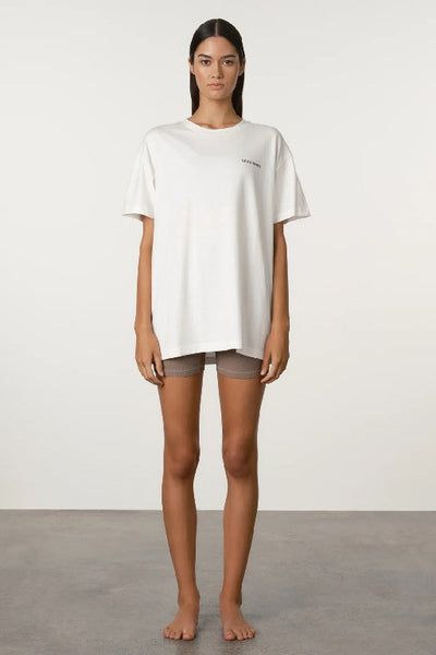 ZULU & ZEPHYR - SPORT TEE - WHITE- BOUTIQUE - WA BOUTIQUE - PERTH STOCKIST - AUSTRALIAN STOCKIST - NO TARAF - INTERNATIONAL SHIPPING - EXPRESS SHIPPING - STOCKIST