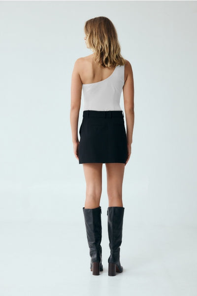 THIRD FORM - FORM ONE SHOULDER TOP - WHITE