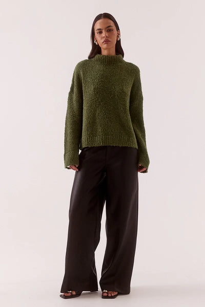 SHOP SOVERE VERSE SWEATER IN KHAKI ONLINE