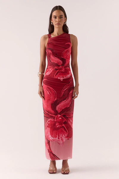 SHOP SOVERE FLORENCE DRESS IN RASPBERRY ONLINE