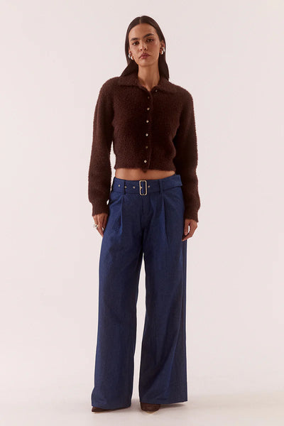 SHOP SOVERE FENNA KNIT IN RUM RAISIN ONLINE