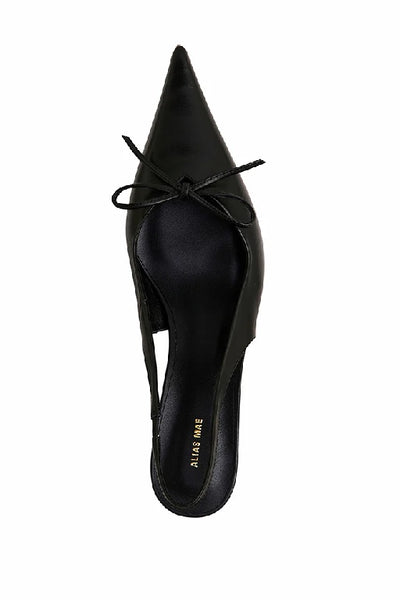 ALIAS MAE - EVA HEEL - BLACK LEATHER - PERTH STOCKIST - AUSTRALIAN STOCKIST - WA STOCKIST - AUSTRALIA STOCKIST - AUS STOCKIST - PERTH BOUTIQUE - WA BOUTIQUE - AUS BOUTIQUE - AUSTRALIA BOUTIQUE 