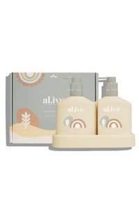 ALIVE BODY - BABY DUO HAIR/BODY WASH AND LOTION + TRAY