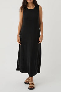 ARCAA - BRIE LONG DRESS - BLACK