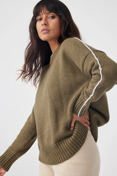 ARCAA - SORA SWEATER - CAPER MARLE