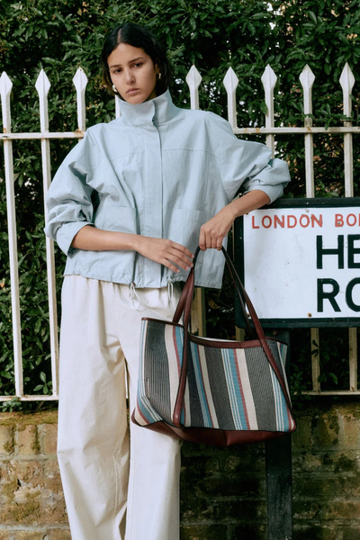 SHOP ARCAA MOVEMENT ADDIE JACKET IN PALE BLUE ONLINE