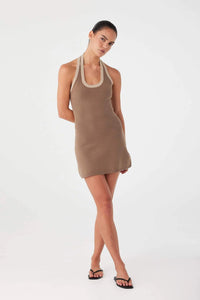 ARCAA MOVEMENT - CELINE DRESS - CACAO - PERTH BOUTIQUE - AUSTRALIAN BOUTIQUE - WA BOUTIQUE - INTERNATIONAL SHIPPING - USA SHIPPING - PERTH STORES - PERTH STORE - AUSTRALIA - WA - WESTER AUSTRALIA - WOMENS FASHION - FASHION - CLOTHING - WA STOCKIST - PERTH STOCKIST - AUSTRALIAN STOCKIST - STOCKIST