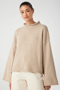 ARCAA MOVEMENT - MAEVE SWEATER - SAND - PERTH STOCKIST - AUSTRALIAN STOCKIST - WA STOCKIST - AUSTRALIA STOCKIST - AUS STOCKIST - PERTH BOUTIQUE - WA BOUTIQUE - AUS BOUTIQUE - AUSTRALIA BOUTIQUE 