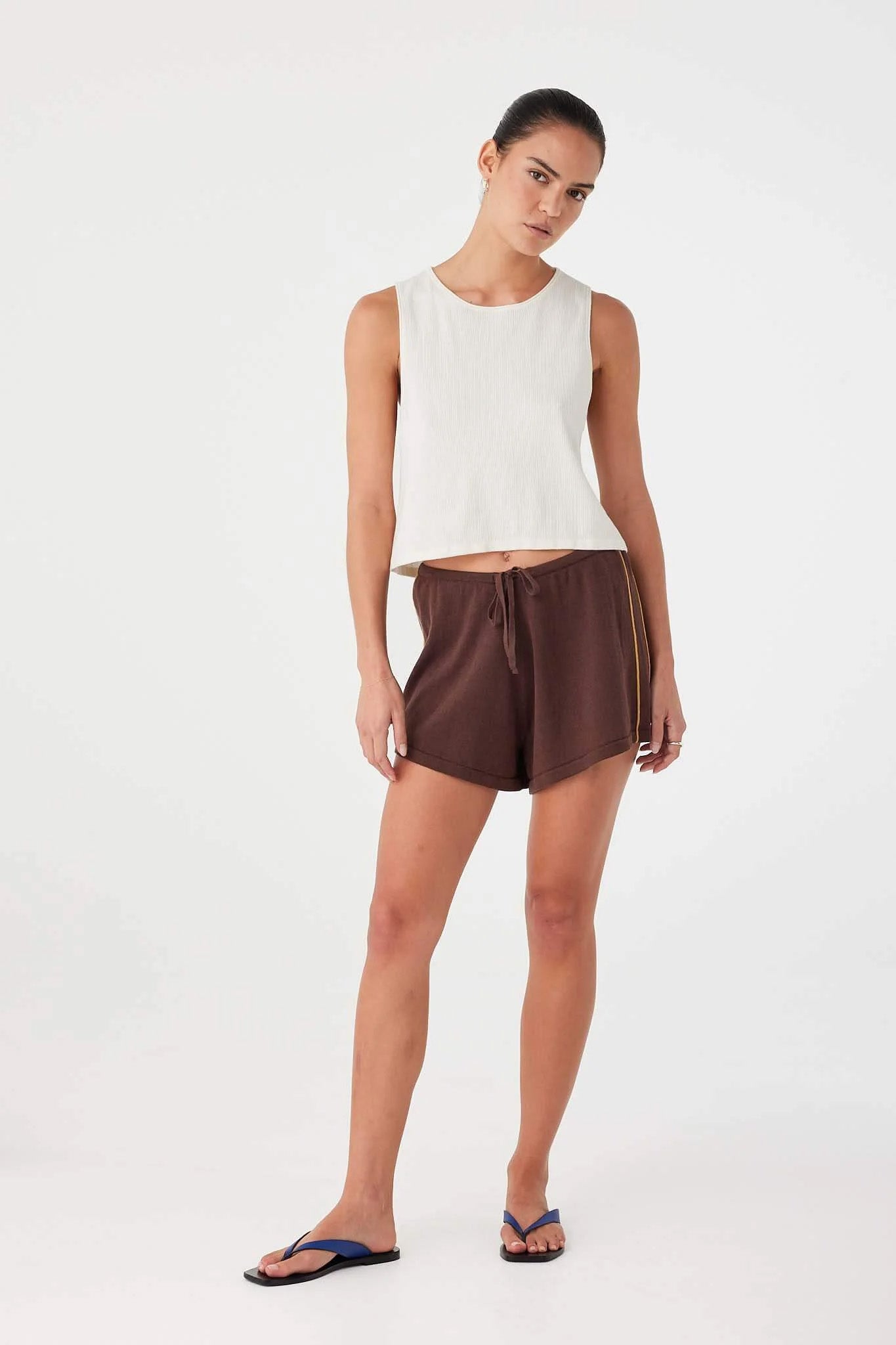 ARCAA MOVEMENT - PIPPA DRAWSTRING SHORT - ESPRESSO - PERTH BOUTIQUE - AUSTRALIAN BOUTIQUE - WA BOUTIQUE - INTERNATIONAL SHIPPING - USA SHIPPING - PERTH STORES - PERTH STORE - AUSTRALIA - WA - WESTER AUSTRALIA - WOMENS FASHION - FASHION - CLOTHING - WA STOCKIST - PERTH STOCKIST - AUSTRALIAN STOCKIST - STOCKIST