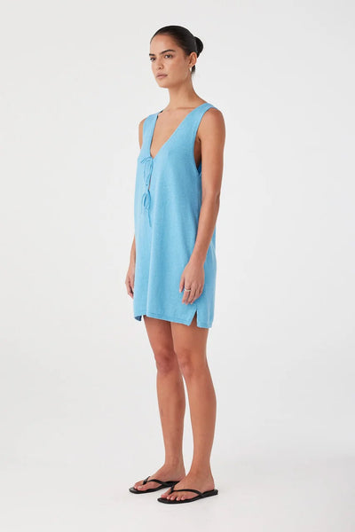ARCAA MOVEMENT - POPPY MINI DRESS - CYAN - PERTH BOUTIQUE - AUSTRALIAN BOUTIQUE - WA BOUTIQUE - INTERNATIONAL SHIPPING - USA SHIPPING - PERTH STORES - PERTH STORE - AUSTRALIA - WA - WESTER AUSTRALIA - WOMENS FASHION - FASHION - CLOTHING - WA STOCKIST - PERTH STOCKIST - AUSTRALIAN STOCKIST - STOCKIST